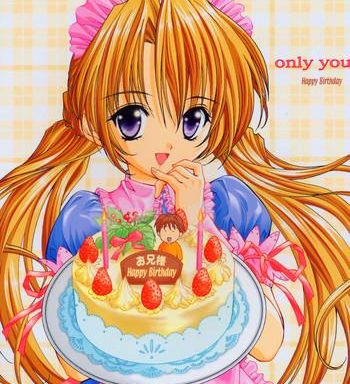 only you happy birthday cover
